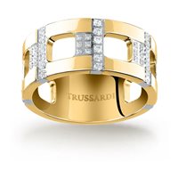 Anello Trussardi Donna in Acciaio Zircone TJAXC38018 - TJAXC38018